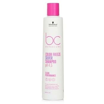 OJAM Online Shopping - Schwarzkopf BC Bonacure pH 4.5 Color Freeze Silver Shampoo (For Grey & Lightened Hair) 250ml/8.4oz Hair Care