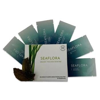 OJAM Online Shopping - Seaflora Sea Results Sample Brightening Routine For Brightening 7pcs Skincare