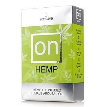 OJAM Online Shopping - Sensuva On Hemp Oil Infused Female Arousal Oil 5ml / 0.17oz Sexual Wellness