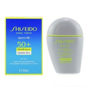 OJAM Online Shopping - Shiseido Sports BB SPF 50+ Quick Dry & Very Water Resistant - # Light 30ml/1oz Skincare