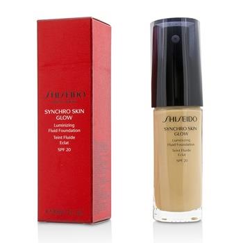 OJAM Online Shopping - Shiseido Synchro Skin Glow Luminizing Fluid Foundation SPF 20 - # Neutral 3 30ml/1oz Make Up