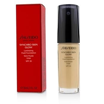 OJAM Online Shopping - Shiseido Synchro Skin Glow Luminizing Fluid Foundation SPF 20 - # Neutral 30ml/1oz Make Up