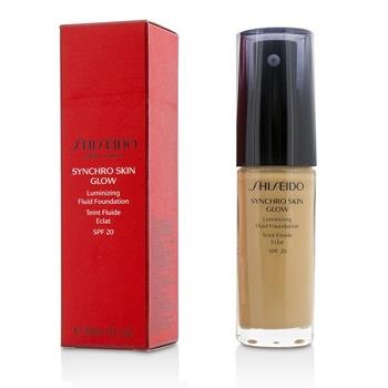 OJAM Online Shopping - Shiseido Synchro Skin Glow Luminizing Fluid Foundation SPF 20 - # Neutral 4 30ml/1oz Make Up