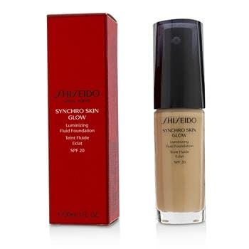 OJAM Online Shopping - Shiseido Synchro Skin Glow Luminizing Fluid Foundation SPF 20 - # Rose 2 30ml/1oz Make Up