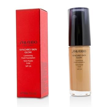 OJAM Online Shopping - Shiseido Synchro Skin Glow Luminizing Fluid Foundation SPF 20 - # Rose 4 30ml/1oz Make Up