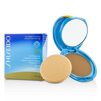 OJAM Online Shopping - Shiseido UV Protective Compact Foundation SPF 30 (Case+Refill) - # Dark Beige 12g/0.42oz Make Up