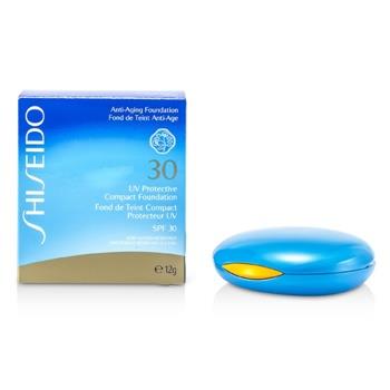 OJAM Online Shopping - Shiseido UV Protective Compact Foundation SPF 30 (Case+Refill) - # SP40 Medium Ochre 12g/0.42oz Make Up