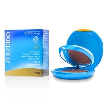OJAM Online Shopping - Shiseido UV Protective Compact Foundation SPF 30 (Case+Refill) - # SP70 Dark Ivory (Random Packaging) 12g/0.42oz Make Up
