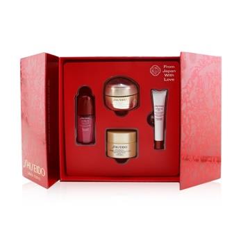 OJAM Online Shopping - Shiseido Velvety Eye Delights Set: Benefiance Eye Cream 15ml + Ultimune Concentrate 10ml + Benefiance Day Cream SPF 23 30ml + Ultimune Eye Concentrate 5ml 4pcs Skincare