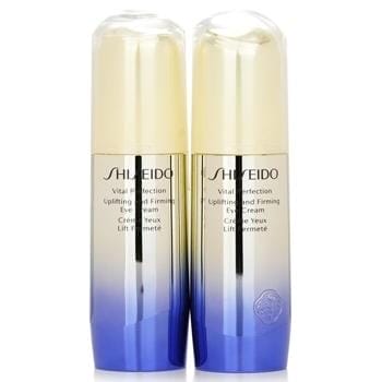 OJAM Online Shopping - Shiseido Vital Perfection Uplifting & Firming Eye Cream Duo 2x15ml Skincare