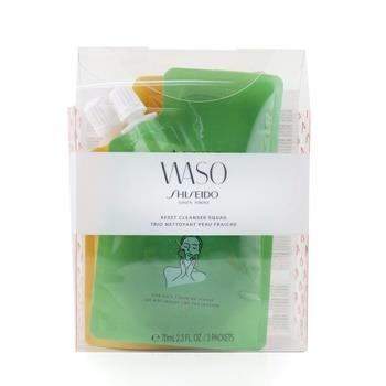 OJAM Online Shopping - Shiseido Waso Reset Cleanser Squad Kit: 1x Wild Garden 70ml + 1x Romantic Dream 70ml + Good Vibes 70ml 3x70ml/2.3oz Skincare