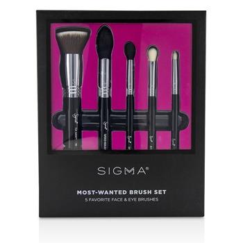 OJAM Online Shopping - Sigma Beauty Most Wanted Brush Set 5pcs Make Up