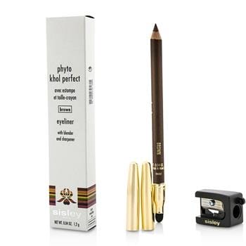 OJAM Online Shopping - Sisley Phyto Khol Perfect Eyeliner (With Blender and Sharpener) - # Brown 1.2g/0.04oz Make Up