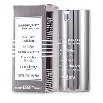 OJAM Online Shopping - Sisley Sisleyum for Men Anti-Age Global Revitalizer - Dry Skin 50ml/1.7oz Men's Skincare