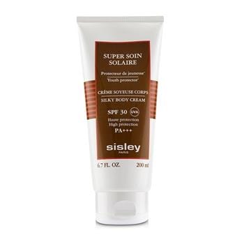 OJAM Online Shopping - Sisley Super Soin Solaire Silky Body Cream SPF 30 UVA High Protection 168105 200ml/6.7oz Skincare