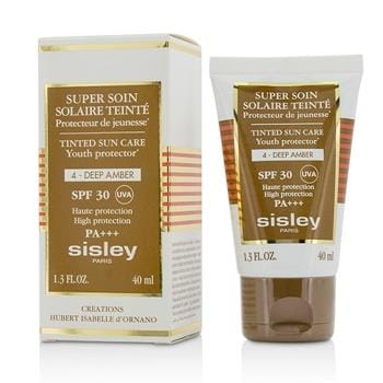 OJAM Online Shopping - Sisley Super Soin Solaire Tinted Youth Protector SPF 30 UVA PA+++ - #4 Deep Amber 40ml/1.3oz Skincare