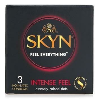 OJAM Online Shopping - Skyn Intense Feel Non-latex Condoms 3pcs 3pcs/box Health