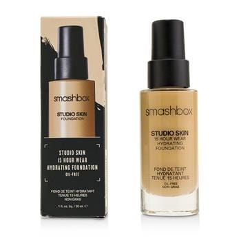 OJAM Online Shopping - Smashbox Studio Skin 15 Hour Wear Hydrating Foundation - # 1.0 (Fair With Cool Undertone + Hints Of Peach) 30ml/1oz Make Up