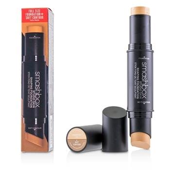 OJAM Online Shopping - Smashbox Studio Skin Shaping Foundation + Soft Contour Stick - # 1.0 Peach Fair 11.75g/0.4oz Make Up