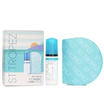 OJAM Online Shopping - St. Tropez Self Tan Classic Mini Kit: Bronzing Mousse 50ml + Application Mitt 2pcs Skincare