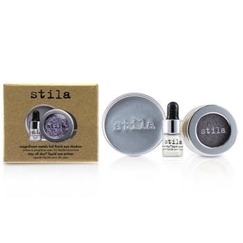 OJAM Online Shopping - Stila Magnificent Metals Foil Finish Eye Shadow With Mini Stay All Day Liquid Eye Primer - Metallic Lavender 2pcs Make Up