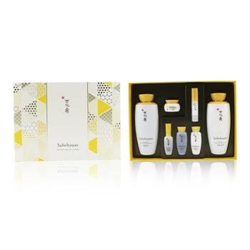 OJAM Online Shopping - Sulwhasoo Essential Duo Set: Balancing Water (125ml+15ml) + Balancing Emulsion (125ml+15ml)  + Activating Serum 8ml + Rejuvenating Eye Cream 3.5 ml + Firming  Cream 5ml 7pcs Skincare