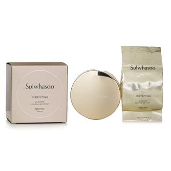 OJAM Online Shopping - Sulwhasoo Perfecting Cushion - # No.17N1 Vanilla 15g x2pcs Make Up