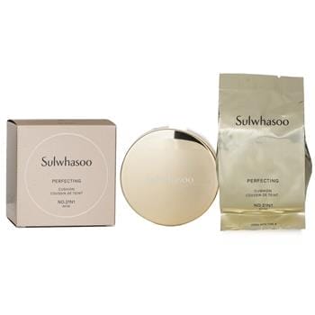 OJAM Online Shopping - Sulwhasoo Perfecting Cushion - # No.21N1 Beige 15g x2pcs Make Up