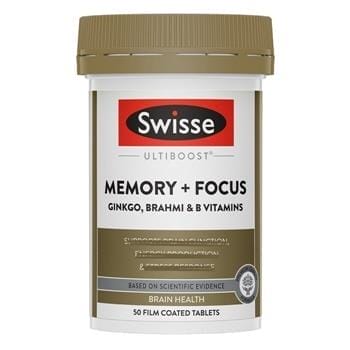 OJAM Online Shopping - Swisse Memory + Focus 50 tablets [Parallel Import] 50 tablets Supplements