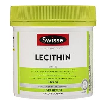 OJAM Online Shopping - Swisse Ultiboost Lecithin 1200mg 150Caps [Parallel Import] 150 Capsules Supplements