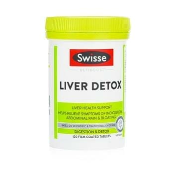 OJAM Online Shopping - Swisse Ultiboost Liver Detox - 120 capsules 120pcs/box Supplements