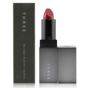 OJAM Online Shopping - THREE Daringly Distinct Lipstick - # 04 Dare 2B Dynamic (Antique Red) 4g/0.14oz Make Up