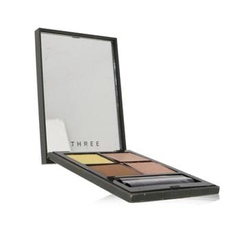 OJAM Online Shopping - THREE Dimensional Vision Eye Palette (4x Eye Shadow) - # 06 (Reveal Your Beauty) 8g/0.28 Make Up