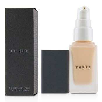 OJAM Online Shopping - THREE Flawless Ethereal Fluid Foundation SPF36 - # 100 30ml/1oz Make Up