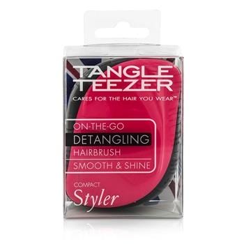 OJAM Online Shopping - Tangle Teezer Compact Styler On-The-Go Detangling Hair Brush - # Pink Sizzle 1pc Hair Care