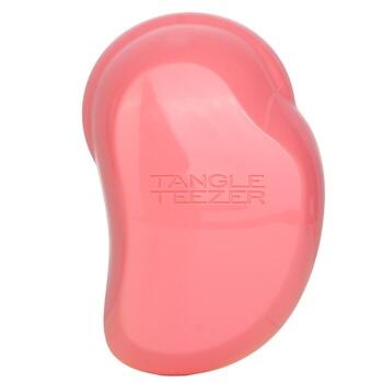 OJAM Online Shopping - Tangle Teezer The Original Detangling Hairbrush for Straight & Curly Hair - # Salmon Pink And Hyper Yellow 1pc Hair Care