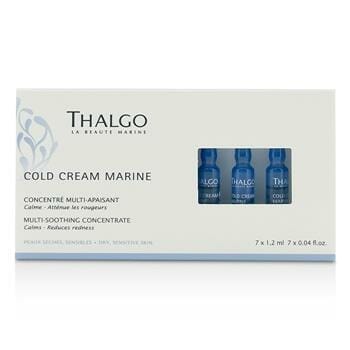 OJAM Online Shopping - Thalgo Cold Cream Marine Multi-Soothing Concentrate 7x1.2ml/0.04oz Skincare