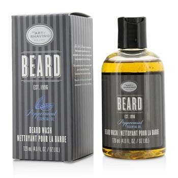 OJAM Online Shopping - The Art Of Shaving Beard Wash - Peppermint Essential Oil 120ml/4oz Men's Skincare