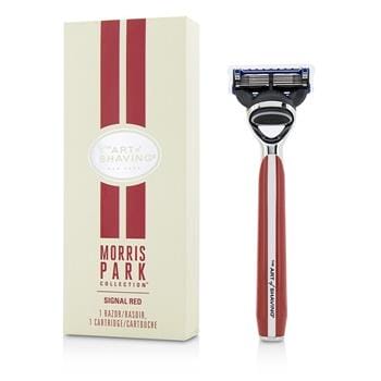 OJAM Online Shopping - The Art Of Shaving Morris Park Collection Razor - Signal Red 1pc Men's Skincare