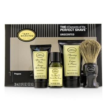 OJAM Online Shopping - The Art Of Shaving The 4 Elements of the Perfect Shave Mid-Size Kit - Unscented 4pcs Men's Skincare