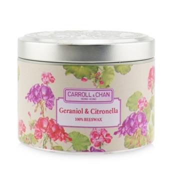 OJAM Online Shopping - Carroll & Chan 100% Beeswax Tin Candle - Geraniol & Citronella (8x6) cm Home Scent
