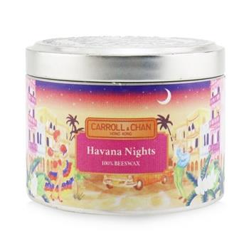 OJAM Online Shopping - Carroll & Chan 100% Beeswax Tin Candle - Havana Nights (8x6) cm Home Scent