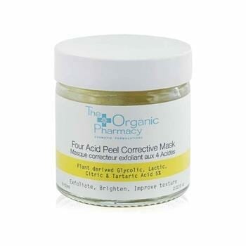 OJAM Online Shopping - The Organic Pharmacy Four Acid Peel Corrective Mask - Exfoliate & Brighten 60ml/2.02oz Skincare