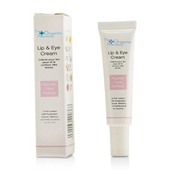 OJAM Online Shopping - The Organic Pharmacy Lip & Eye Cream - Nourish Treat Protect 10ml/0.35oz Skincare