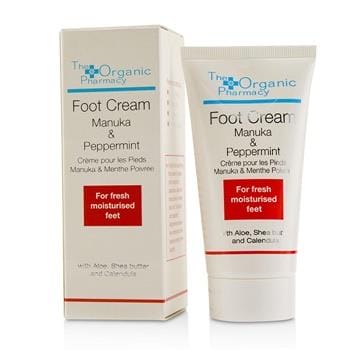 OJAM Online Shopping - The Organic Pharmacy Manuka & Peppermint Foot Cream 50ml/1.7oz Skincare