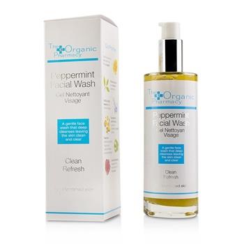 OJAM Online Shopping - The Organic Pharmacy Peppermint Facial Wash - For Blemished Skin 100ml/3.3oz Skincare