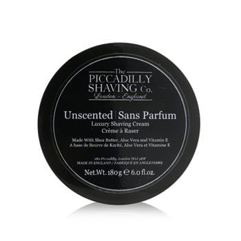 OJAM Online Shopping - The Piccadilly Shaving Co. Unscented Luxury Shaving Cream 180g/6oz Men's Skincare