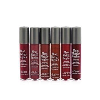 OJAM Online Shopping - TheBalm Meet Matt(e) Hughes 6 Mini Long Lasting Liquid Lipsticks Kit - Vol. 12 6x1.2ml/0.04oz Make Up