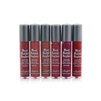 OJAM Online Shopping - TheBalm Meet Matt(e) Hughes 6 Mini Long Lasting Liquid Lipsticks Kit - Vol. 14 6x1.2ml/0.04oz Make Up