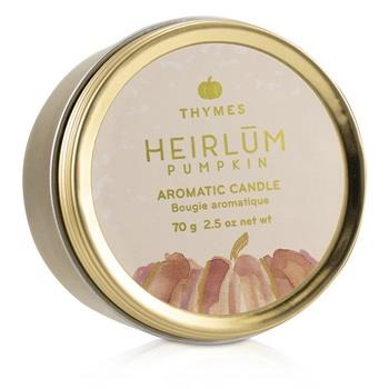 OJAM Online Shopping - Thymes Aromatic Candle (Travel Tin) - Heirlum Pumpkin 70g/2.5oz Home Scent